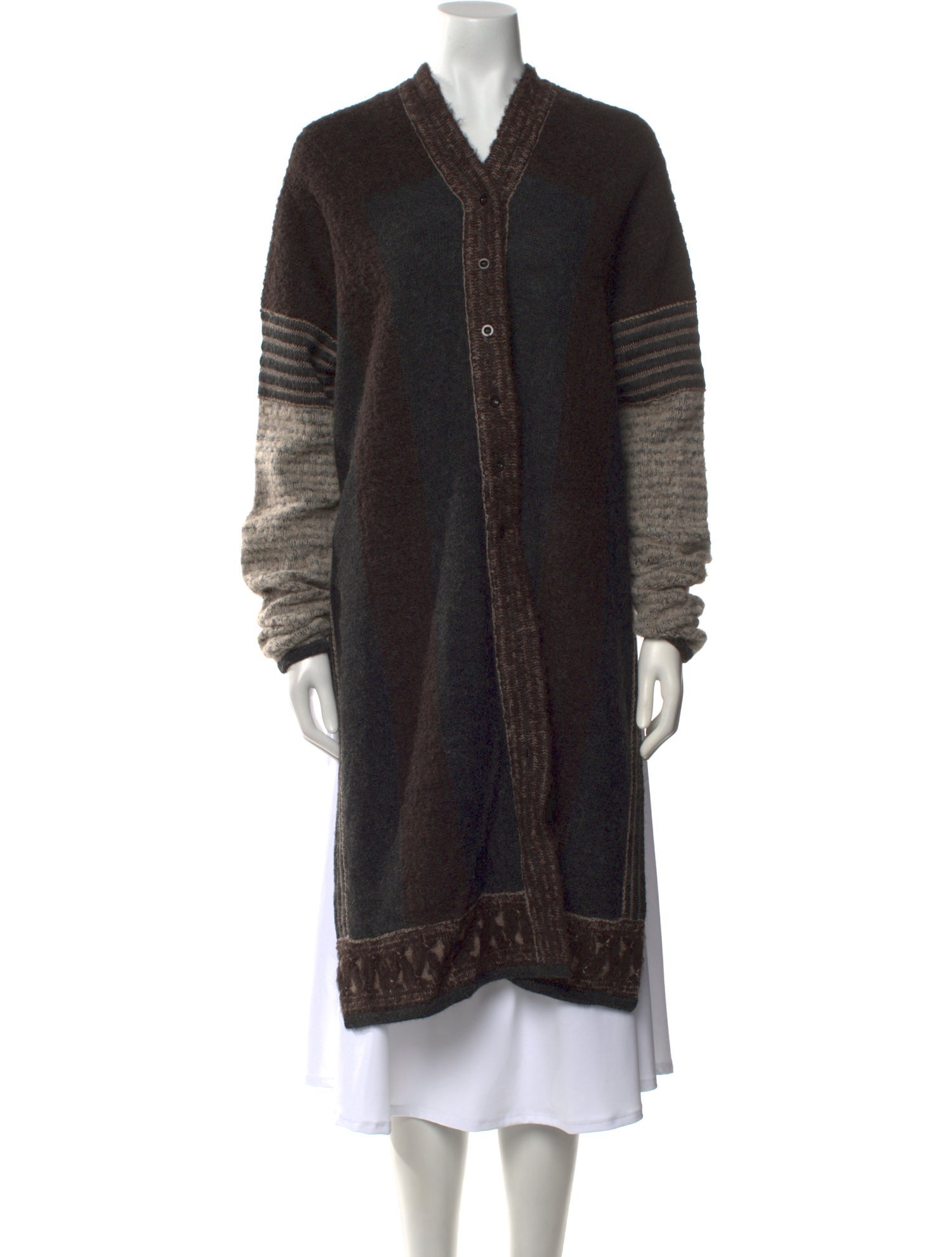 Gary Graham Baby Alpaca Striped Sweater