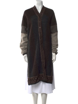 Gary Graham Baby Alpaca Striped Sweater