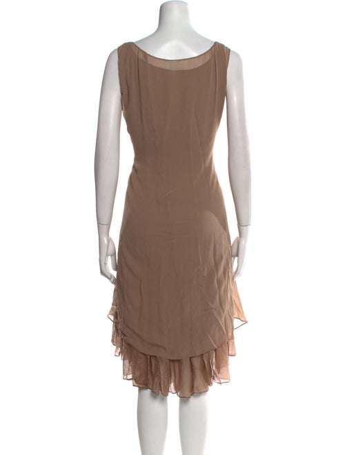 Gary Graham Silk Midi Length Dress