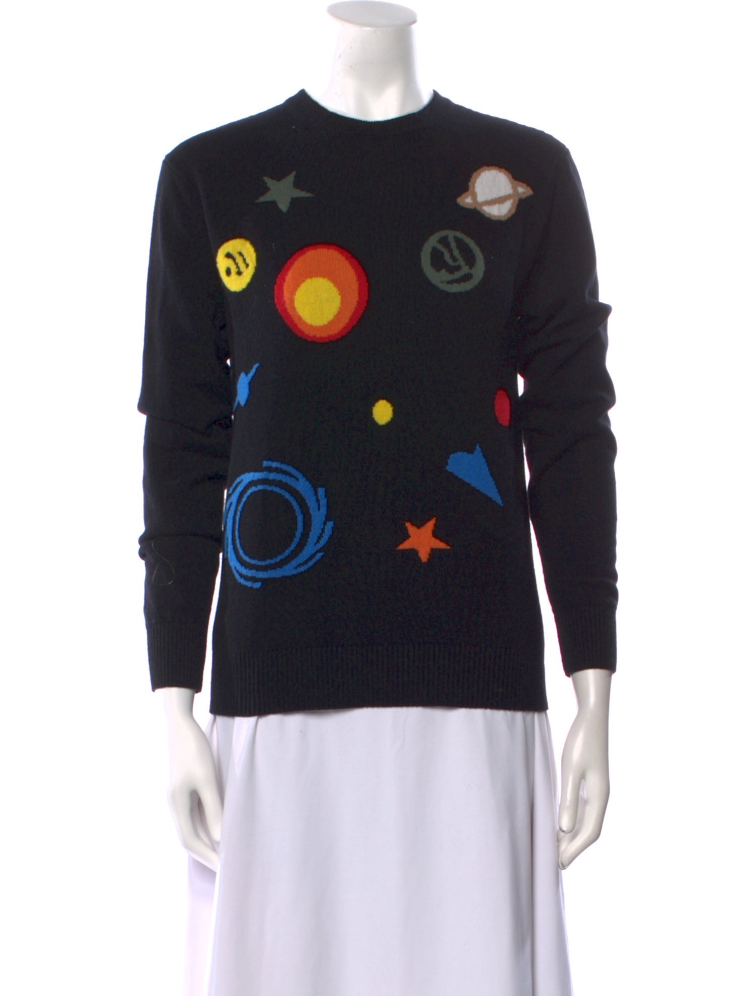 Garin Cashmere Printed Sweater