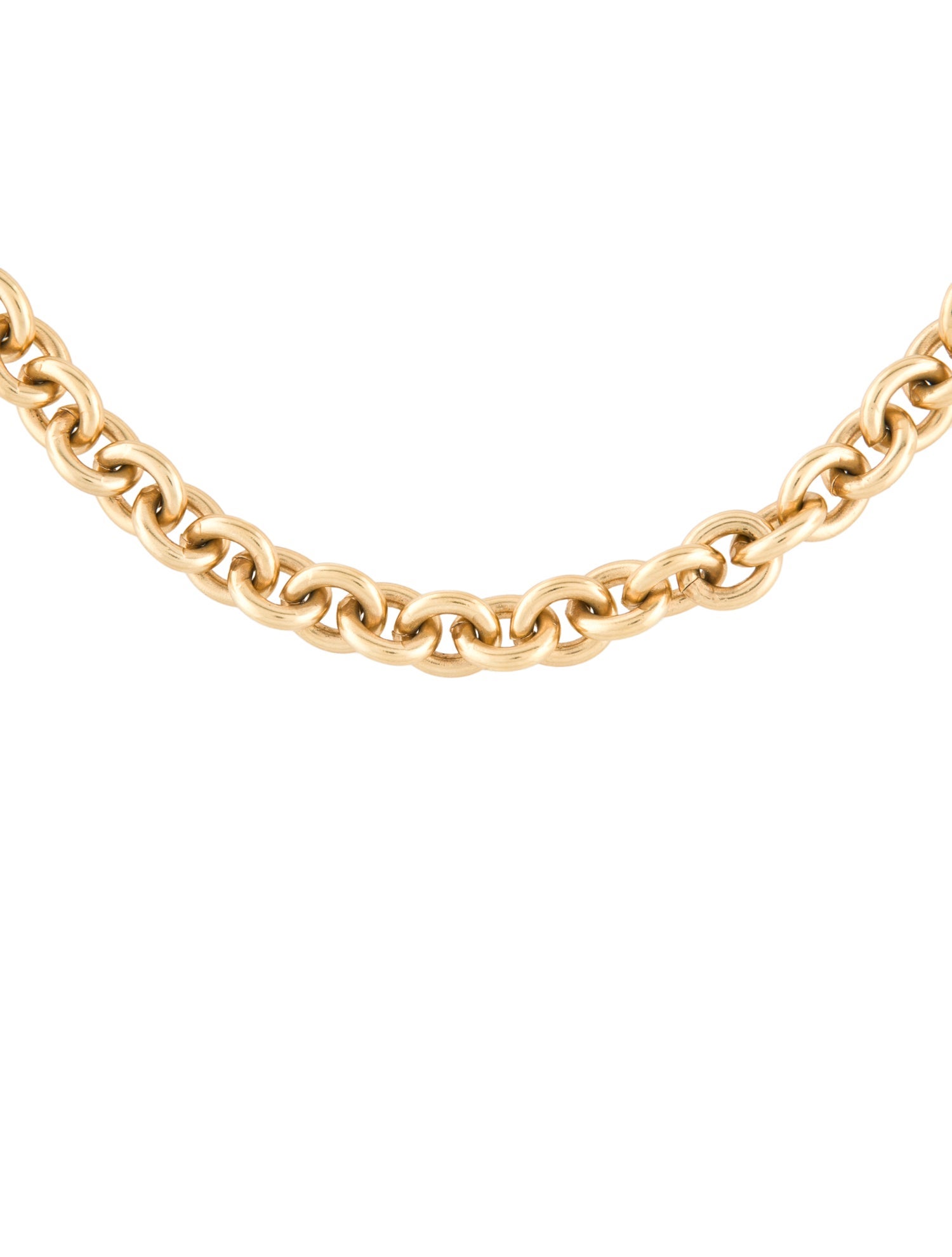 Gabriela Artigas Chain Necklace With Tusk Clasp - 14K Yellow
