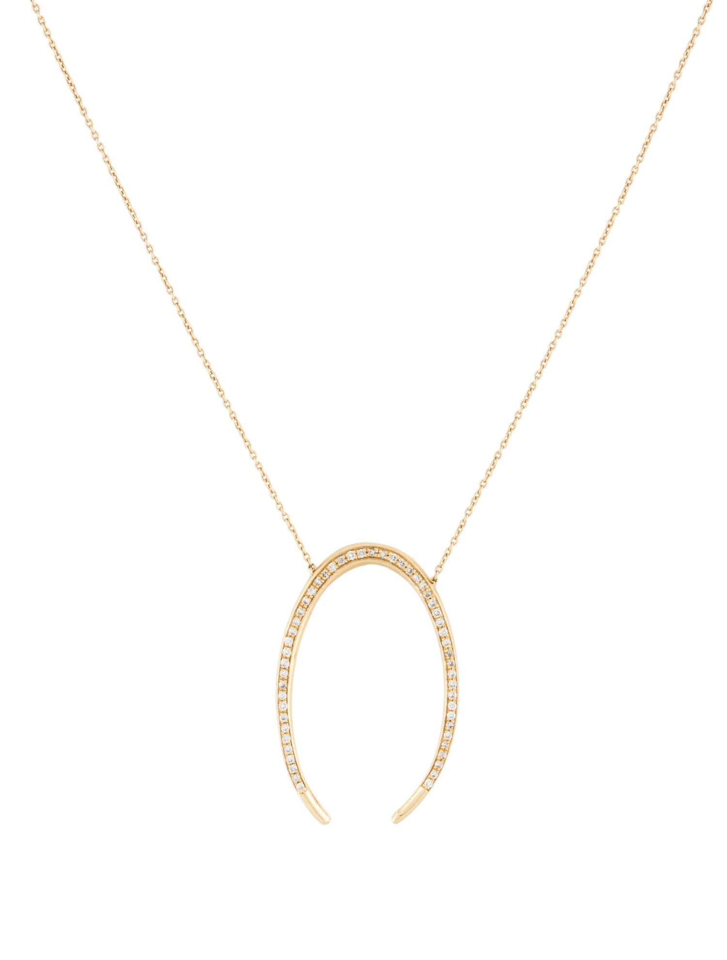 Gabriela Artigas 14K Diamond Pendant Necklace