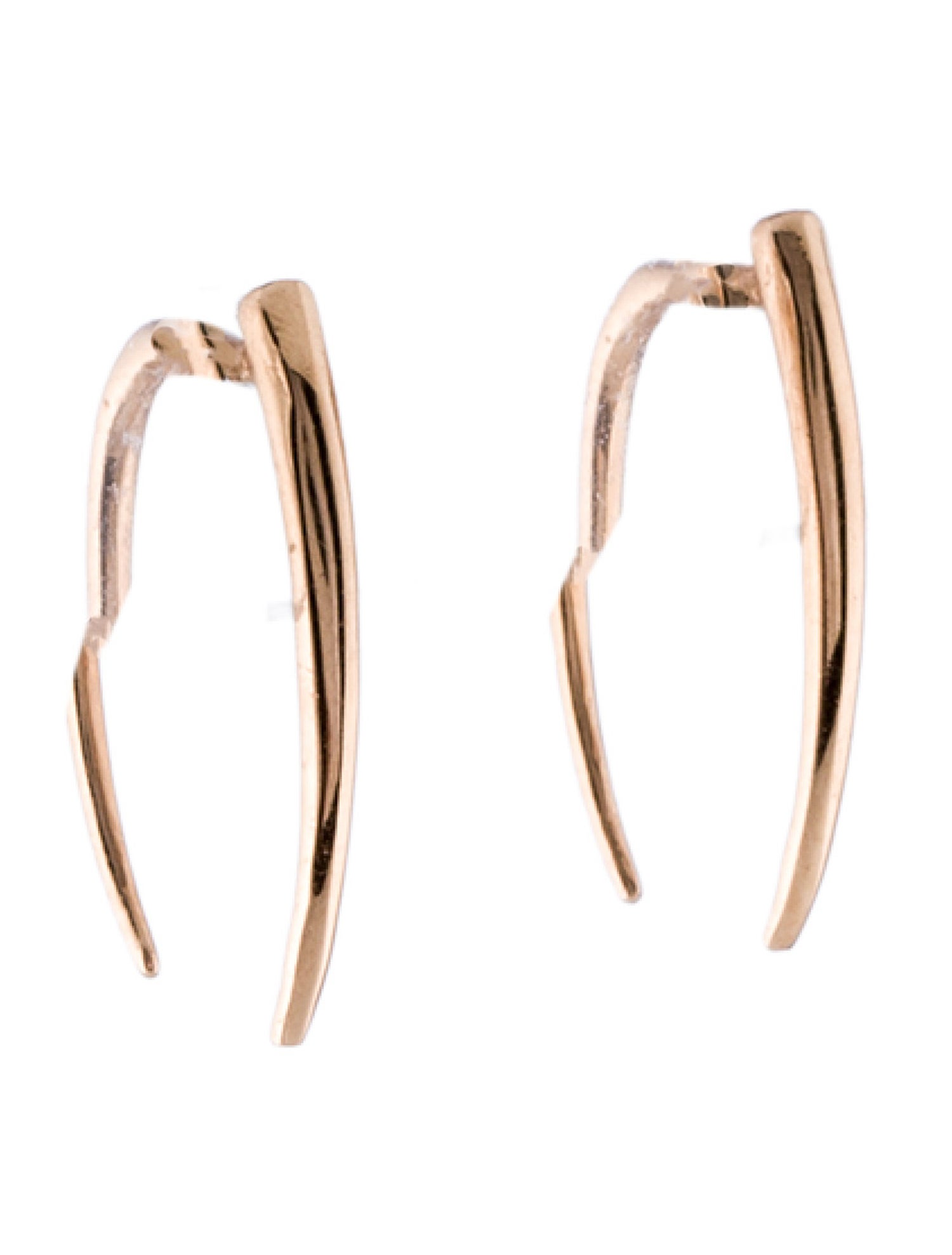 Gabriela Artigas 14k Classic infinite Tusk Earrings