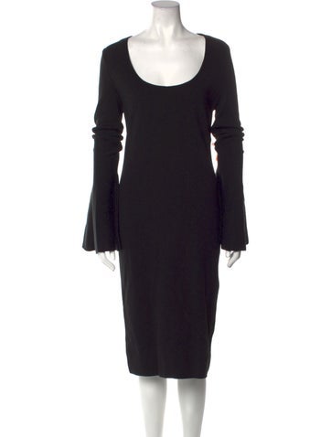 gai mattiolo Dresses Scoop Neck Midi Length Dress S