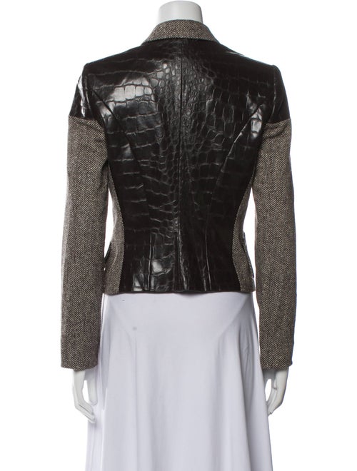 gai mattiolo Lambswool Printed Blazer