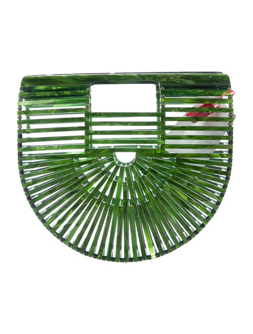 Cult Gaia Ark Handle Bag Green