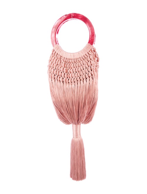 Cult Gaia Small Angelou Bag Pink
