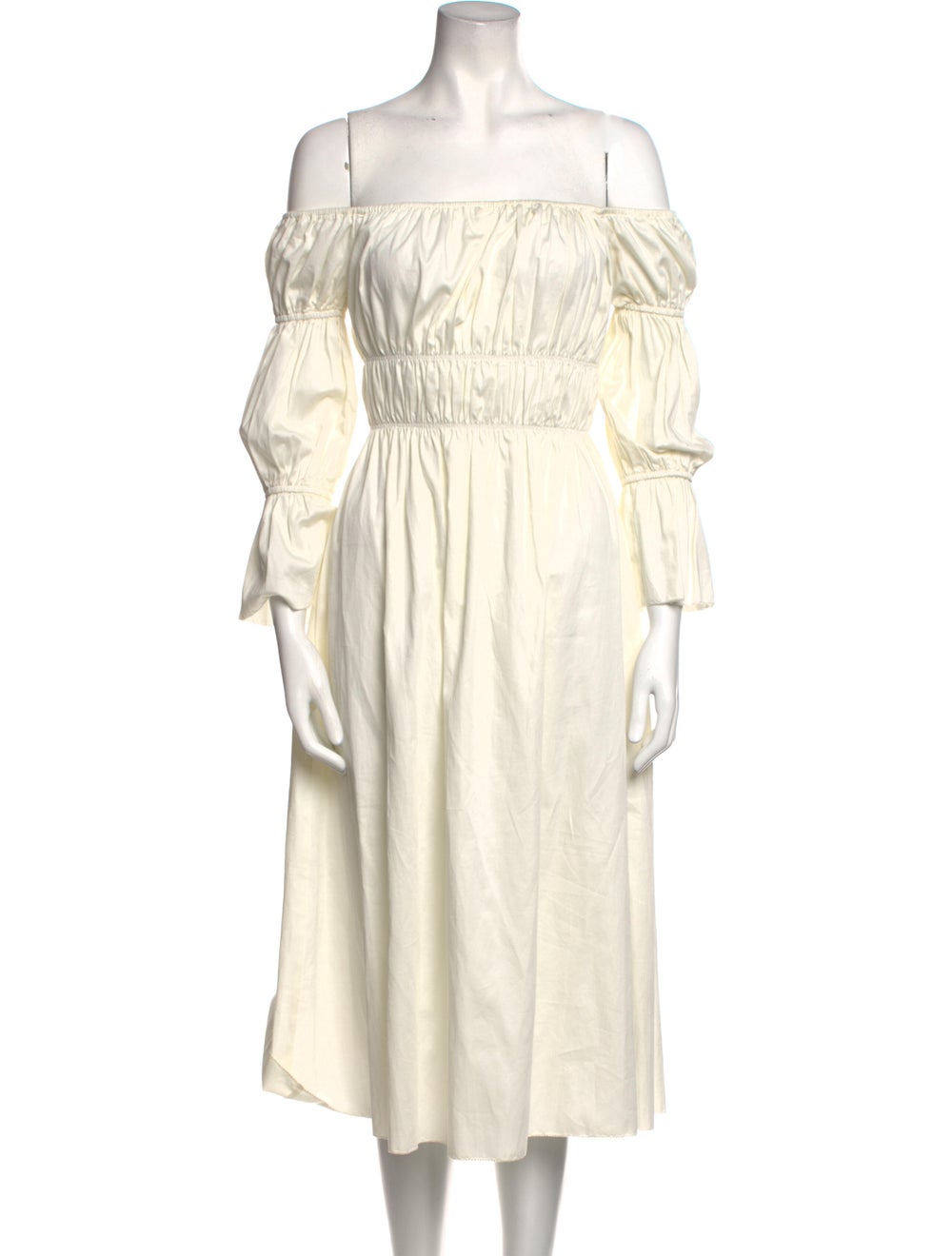 Cult Gaia Off-The-Shoulder Midi Length Dress - image 1