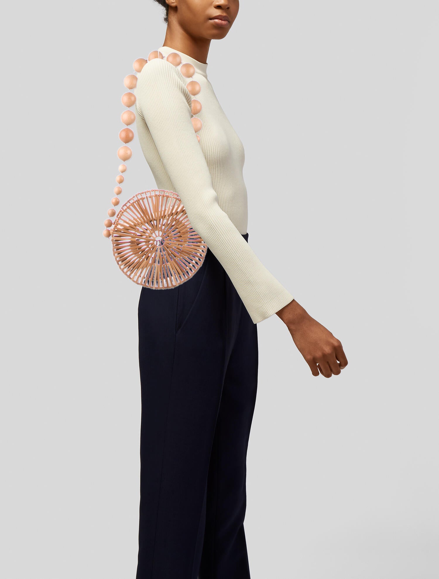 Cult Gaia Luna Bamboo Shoulder Bag Neutrals Shoulder Bags Handbags cult-gaia-luna-bamboo-shoulder-bag-neutrals-shoulder-bags-handbags