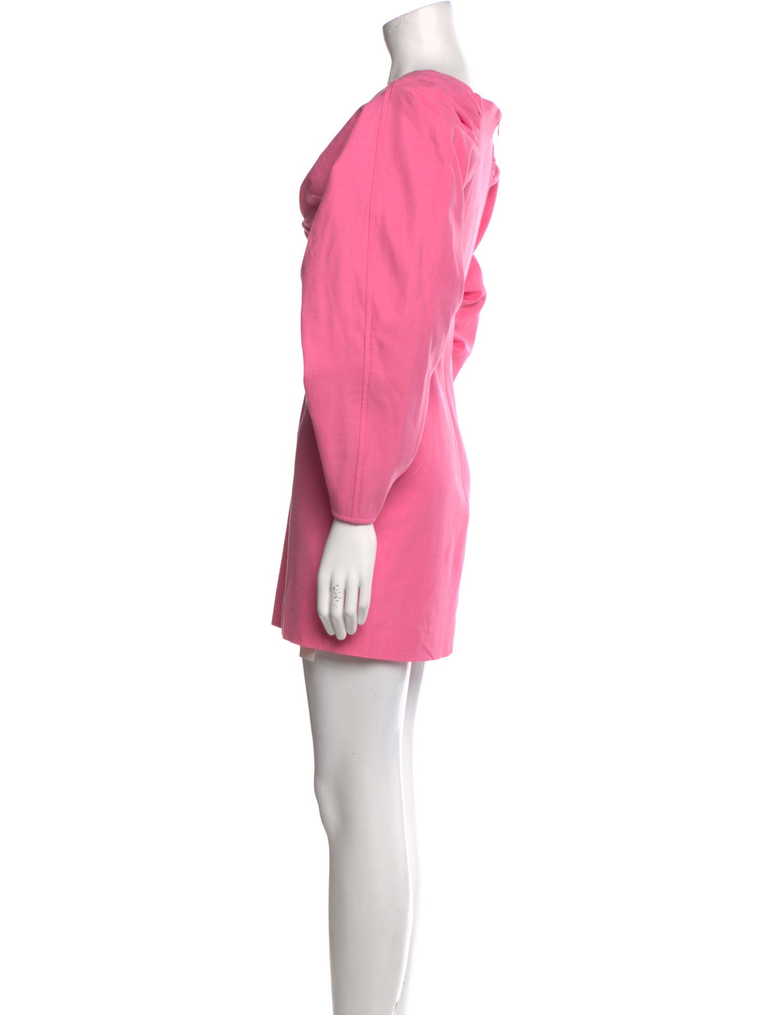 Cult Gaia V-Neck Mini Dress