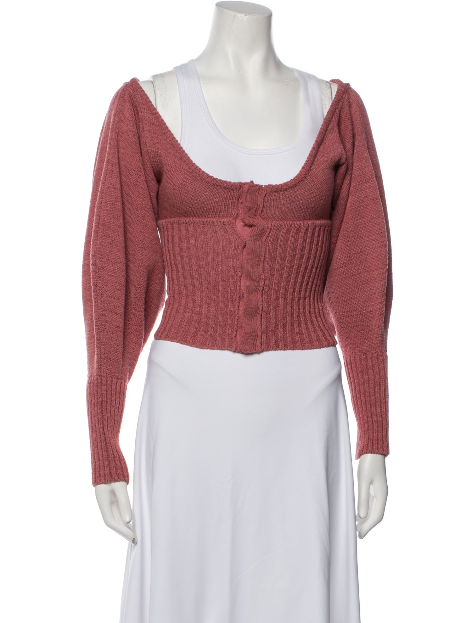 Cult Gaia Scoop Neck Sweater