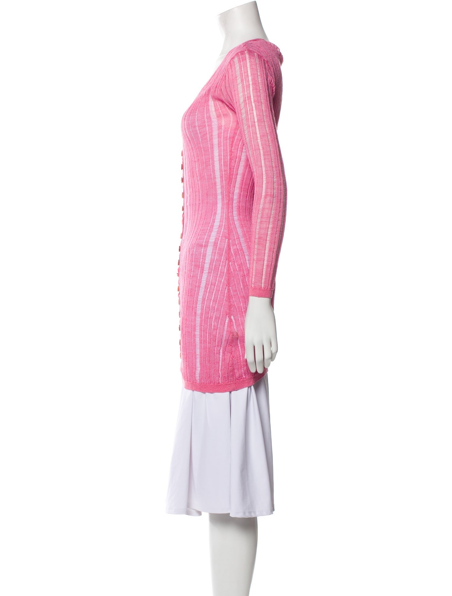 Cult Gaia Striped V-Neck Tunic w/ Tags