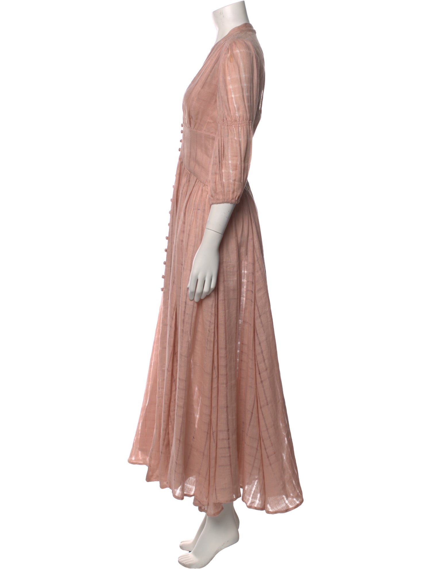 Cult Gaia Linen Long Dress