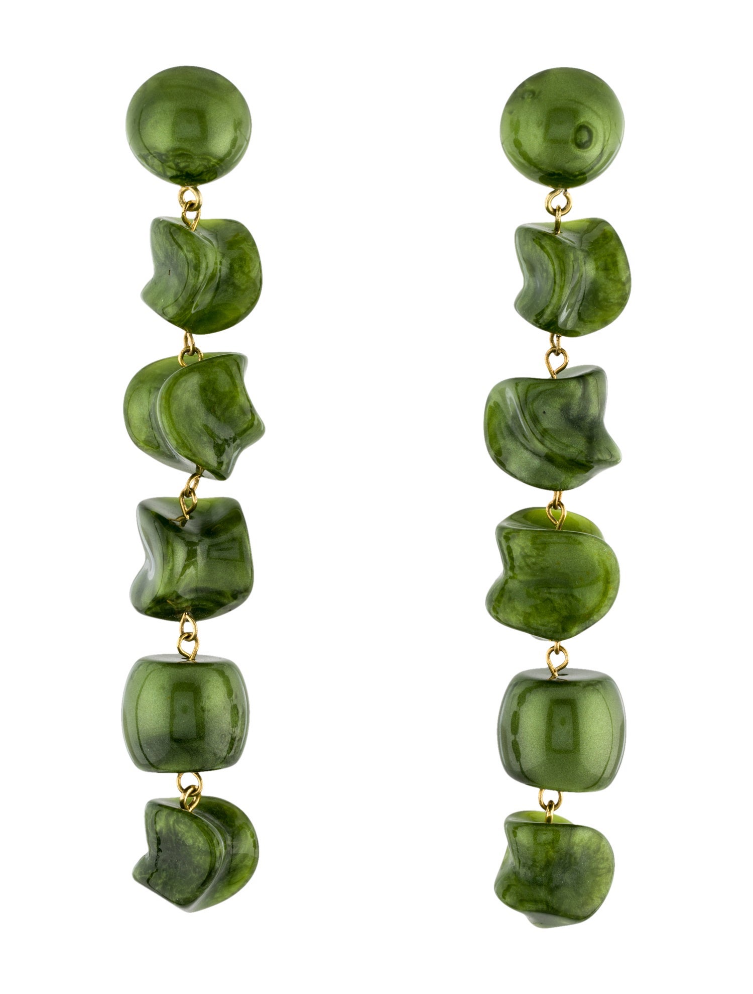 Cult Gaia Resin Drop Earrings