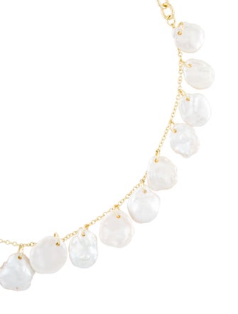 Cult Gaia Pearl Devora Choker Necklace