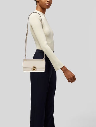 Cult Gaia Leather Clutch