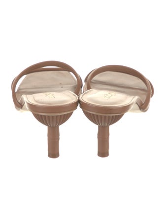 Cult Gaia Leather Slides