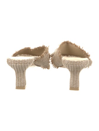 Cult Gaia Straw Slides