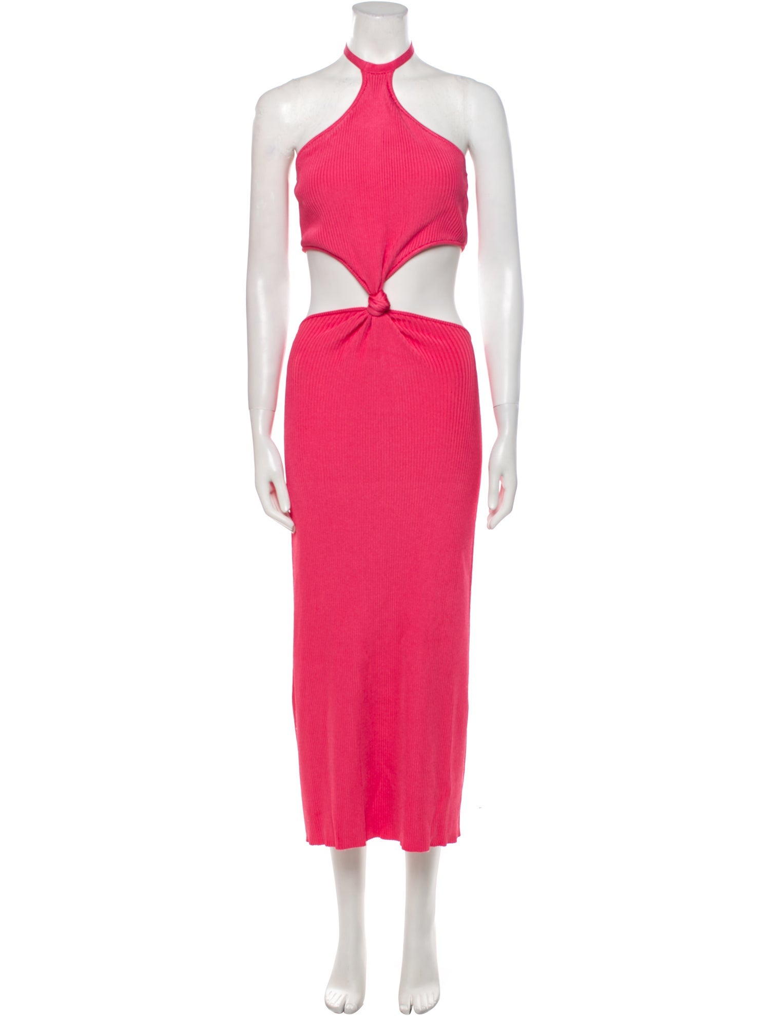 Cult Gaia Halterneck Midi Length Dress