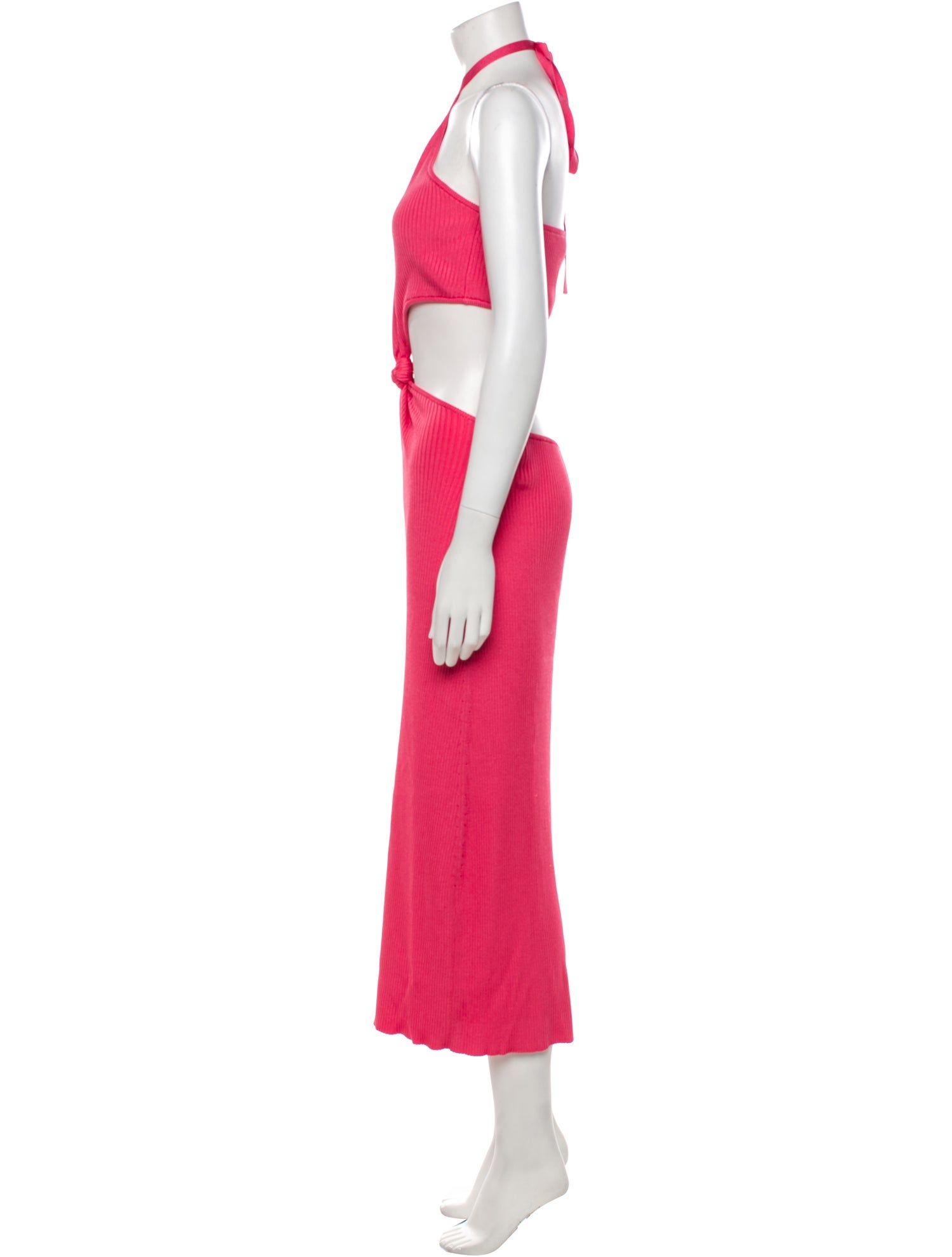 Cult Gaia Halterneck Midi Length Dress