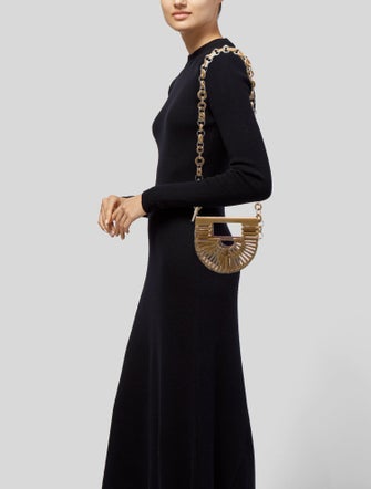 Cult Gaia Bamboo Shoulder Bag