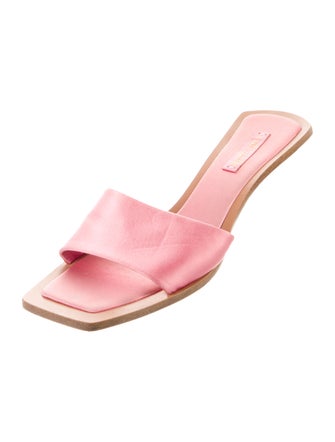 Cult Gaia Satin Slides
