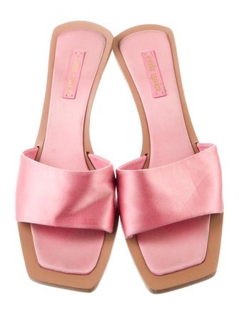 Cult Gaia Satin Slides