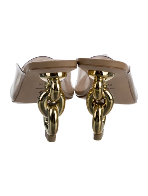 Cult Gaia PVC Studded Accents Mules