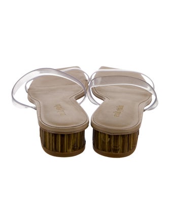 Cult Gaia PVC Slides