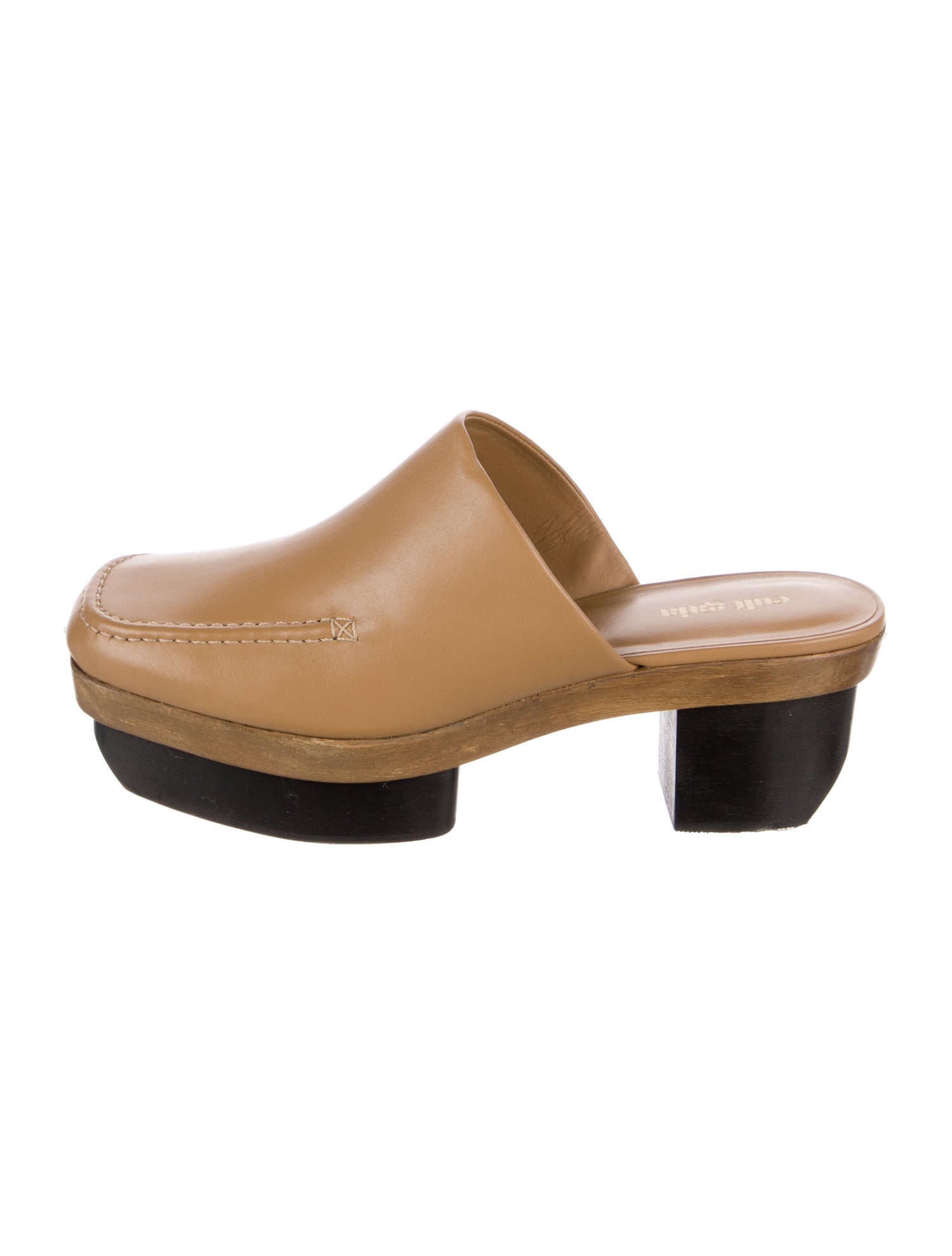 Cult Gaia Leather Mules