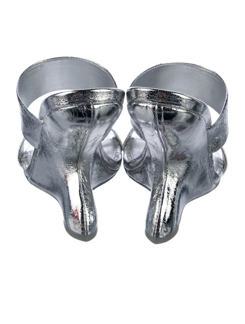 Cult Gaia Patent Leather Slides