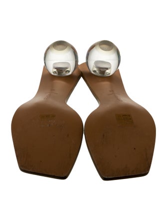 Cult Gaia Leather Slides