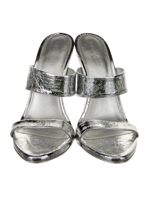 Cult Gaia Leather Slides