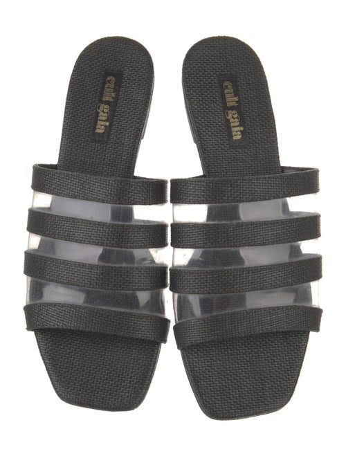 Cult Gaia Leather Slides