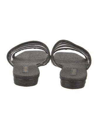 Cult Gaia Leather Slides