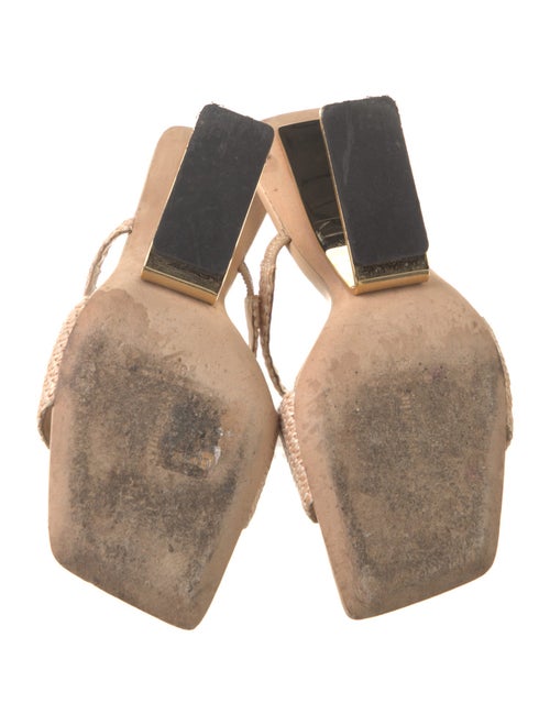 Cult Gaia Straw Slides