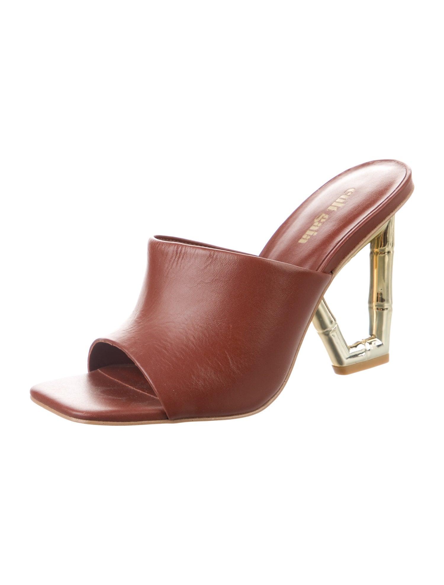 Cult Gaia Leather Mules