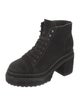 Cult Gaia Suede Combat Boots