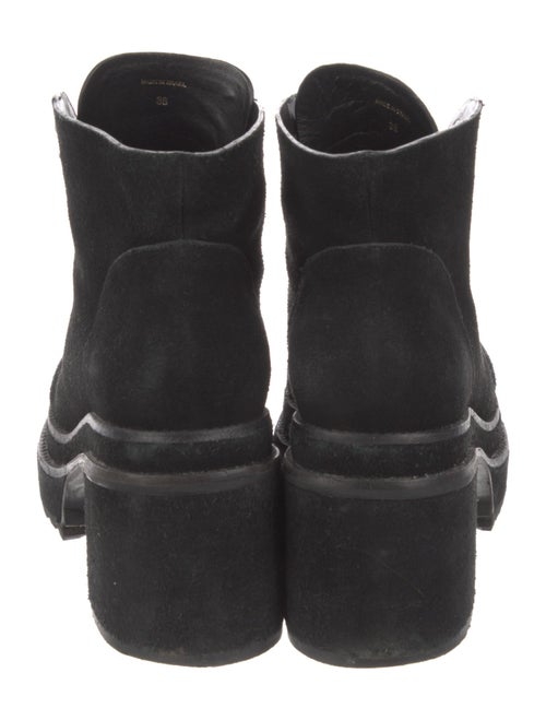 Cult Gaia Suede Combat Boots