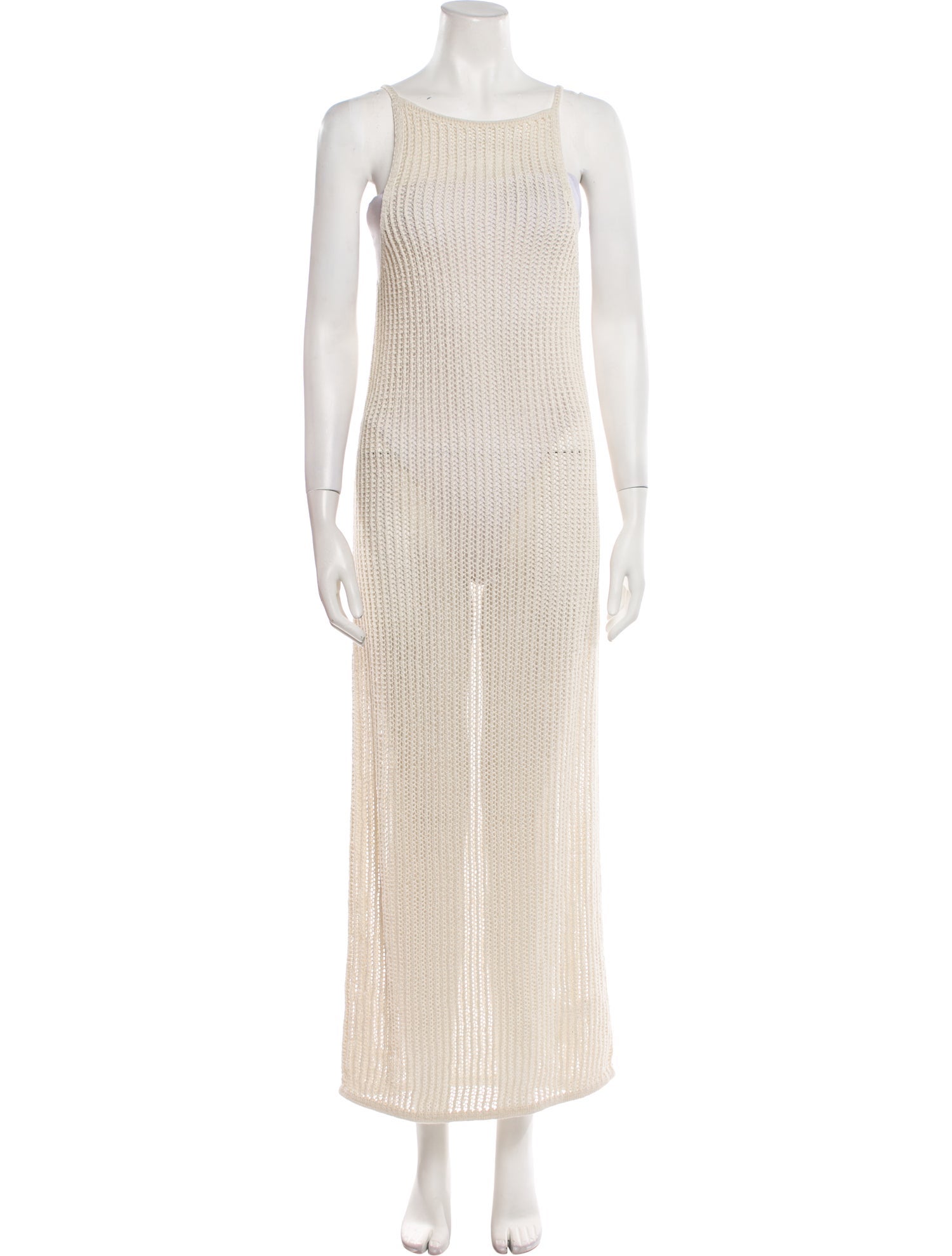 Cult Gaia Bateau Neckline Long Dress