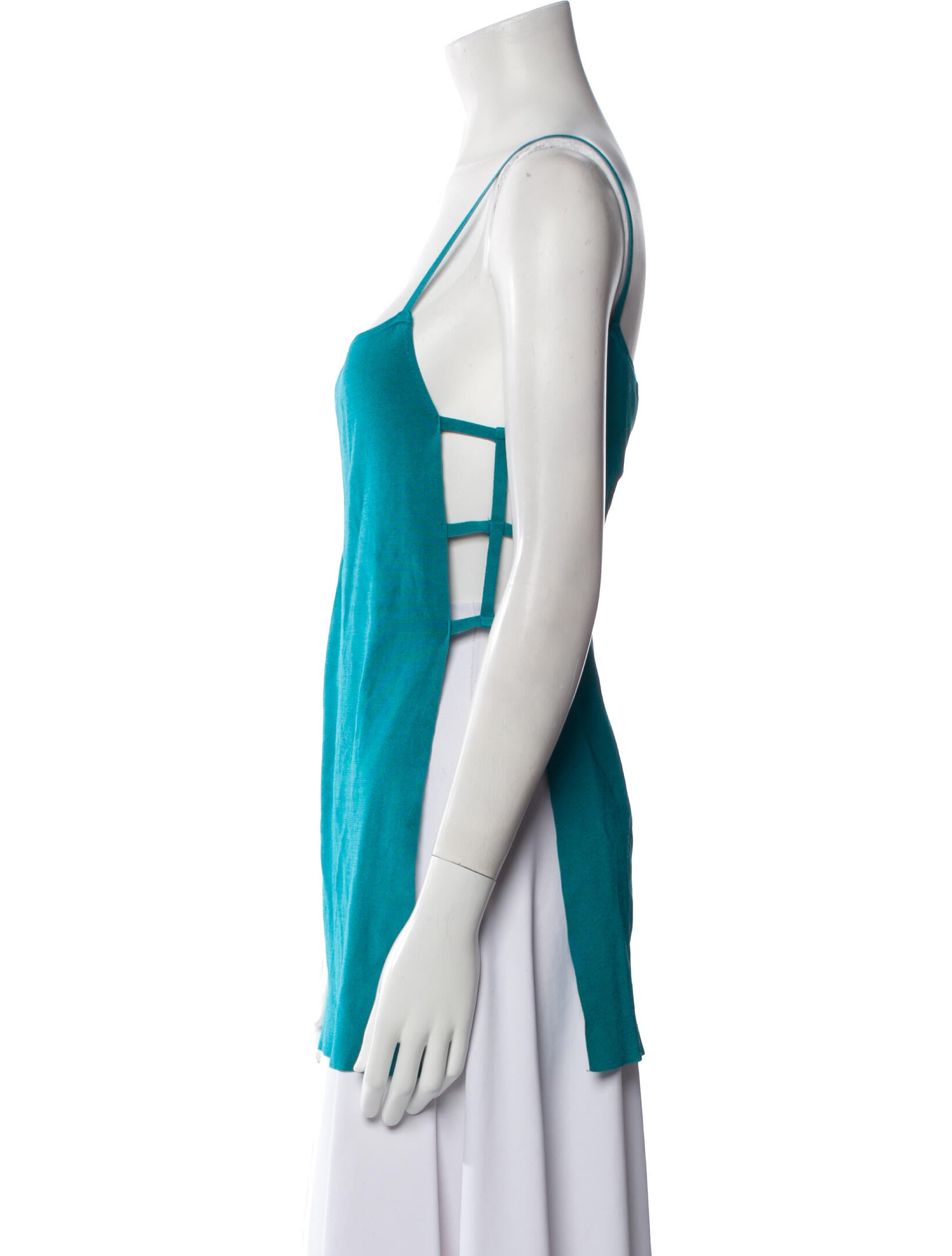 Cult Gaia Square Neckline Sleeveless Top