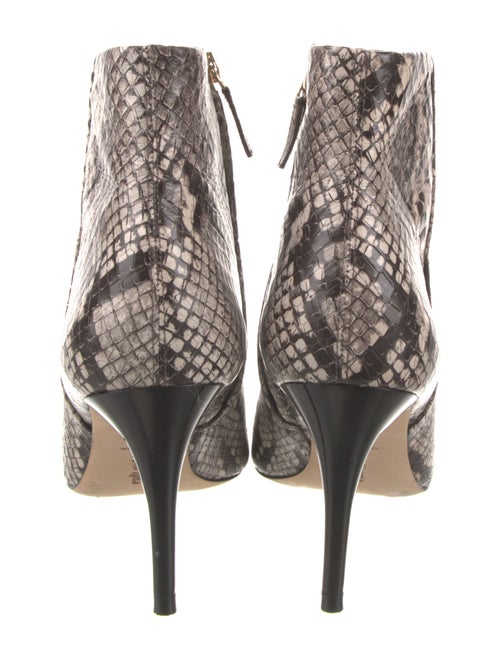 Cult Gaia Leather Animal Print Boots