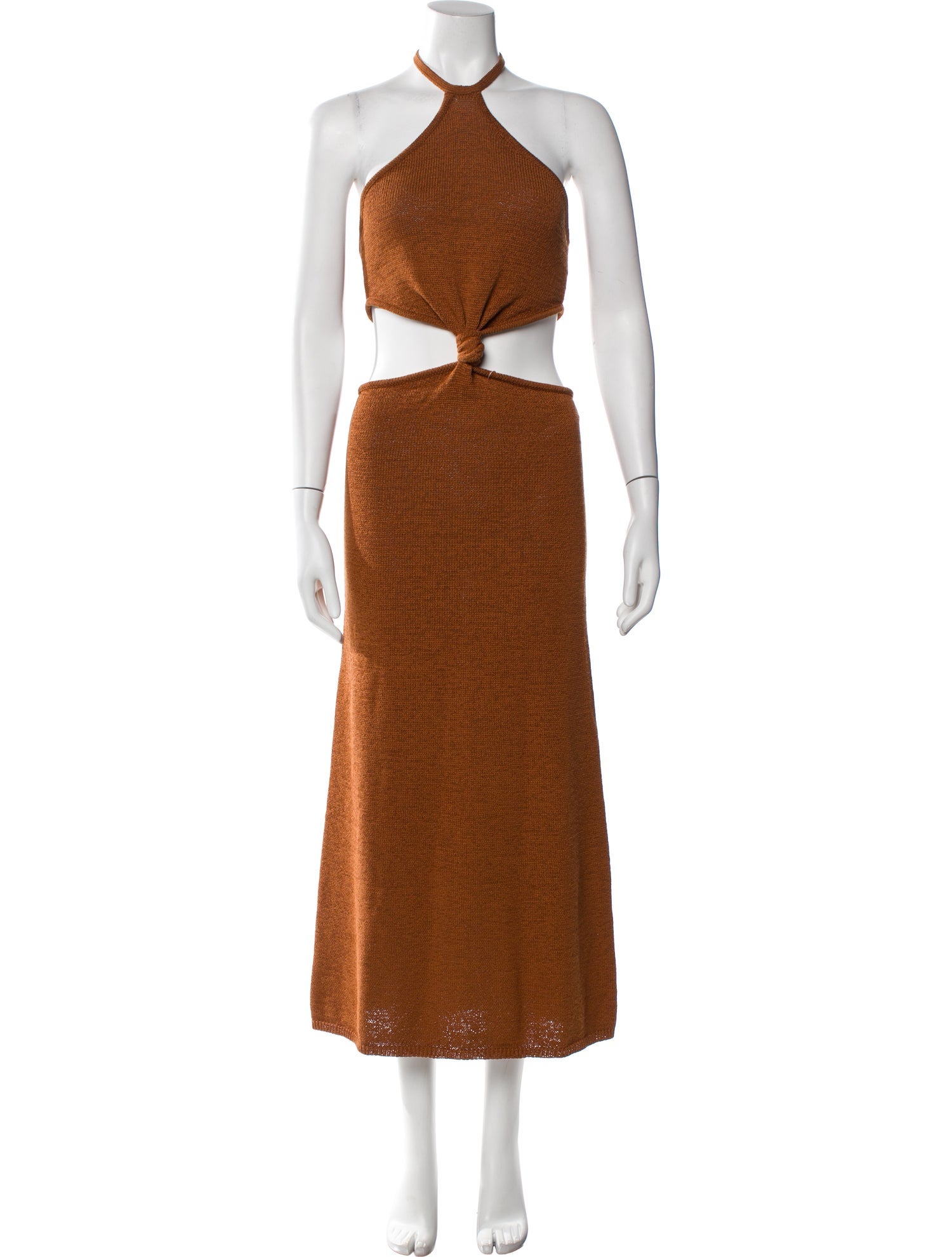 Cult Gaia Halterneck Midi Length Dress w/ Tags