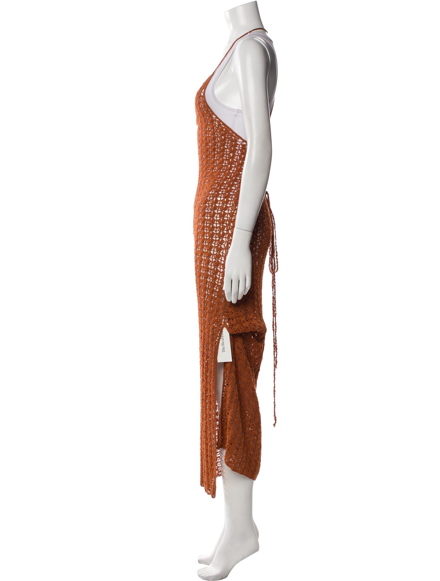 Cult Gaia Square Neckline Long Dress