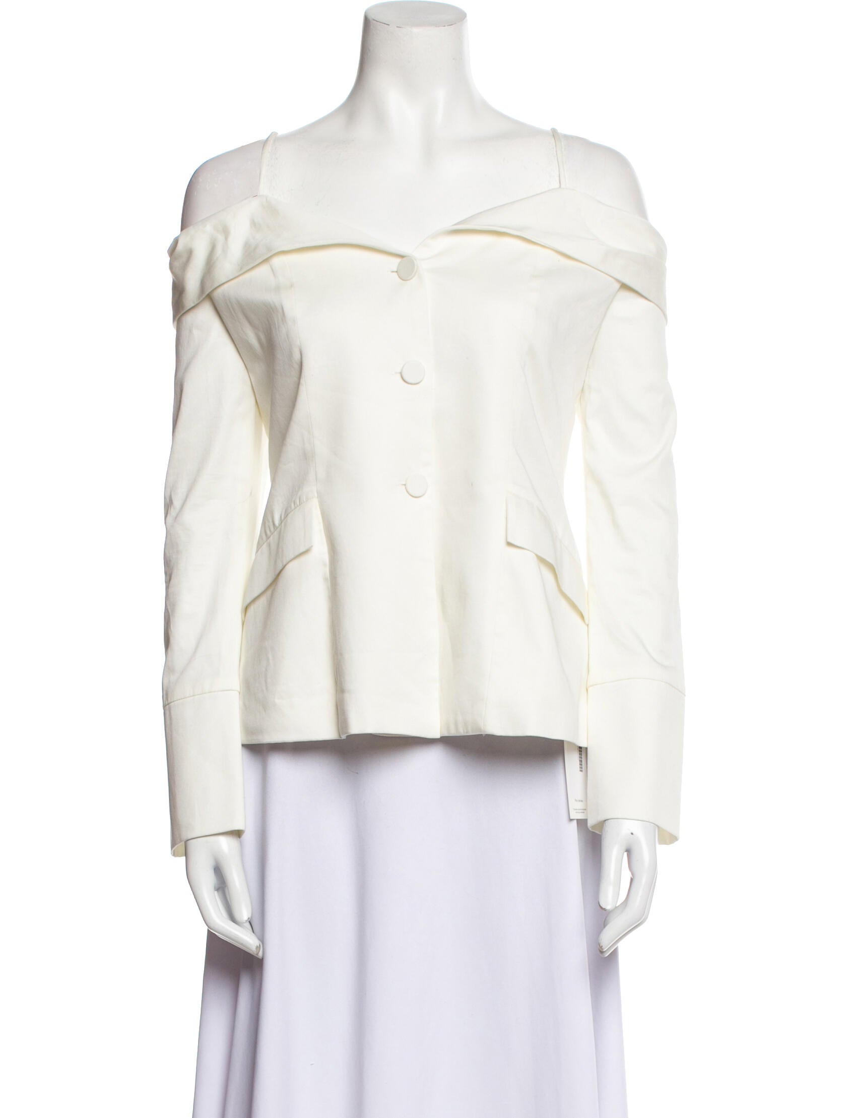 Cult Gaia Cowl Neck Long Sleeve Top w/ Tags