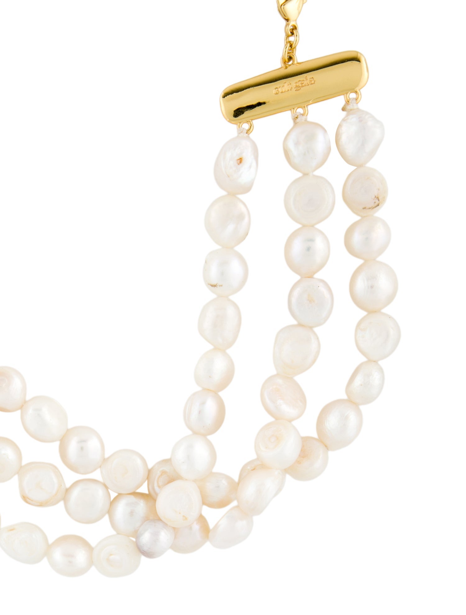 Cult Gaia Pearl Nora Multistrand Necklace