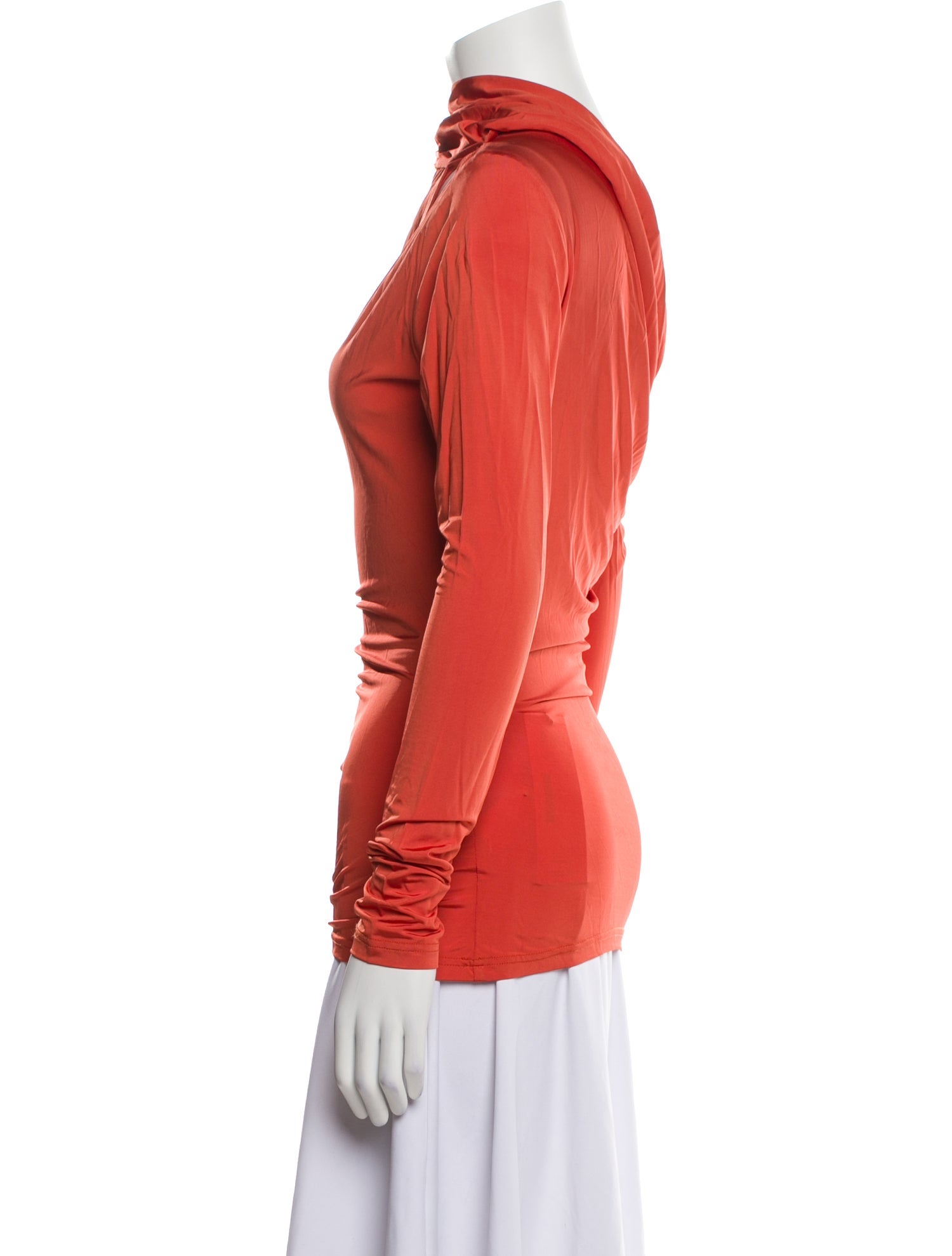 Cult Gaia One-Shoulder Long Sleeve Top