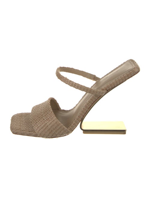 Cult Gaia Straw Slides