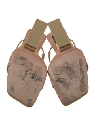 Cult Gaia Straw Slides