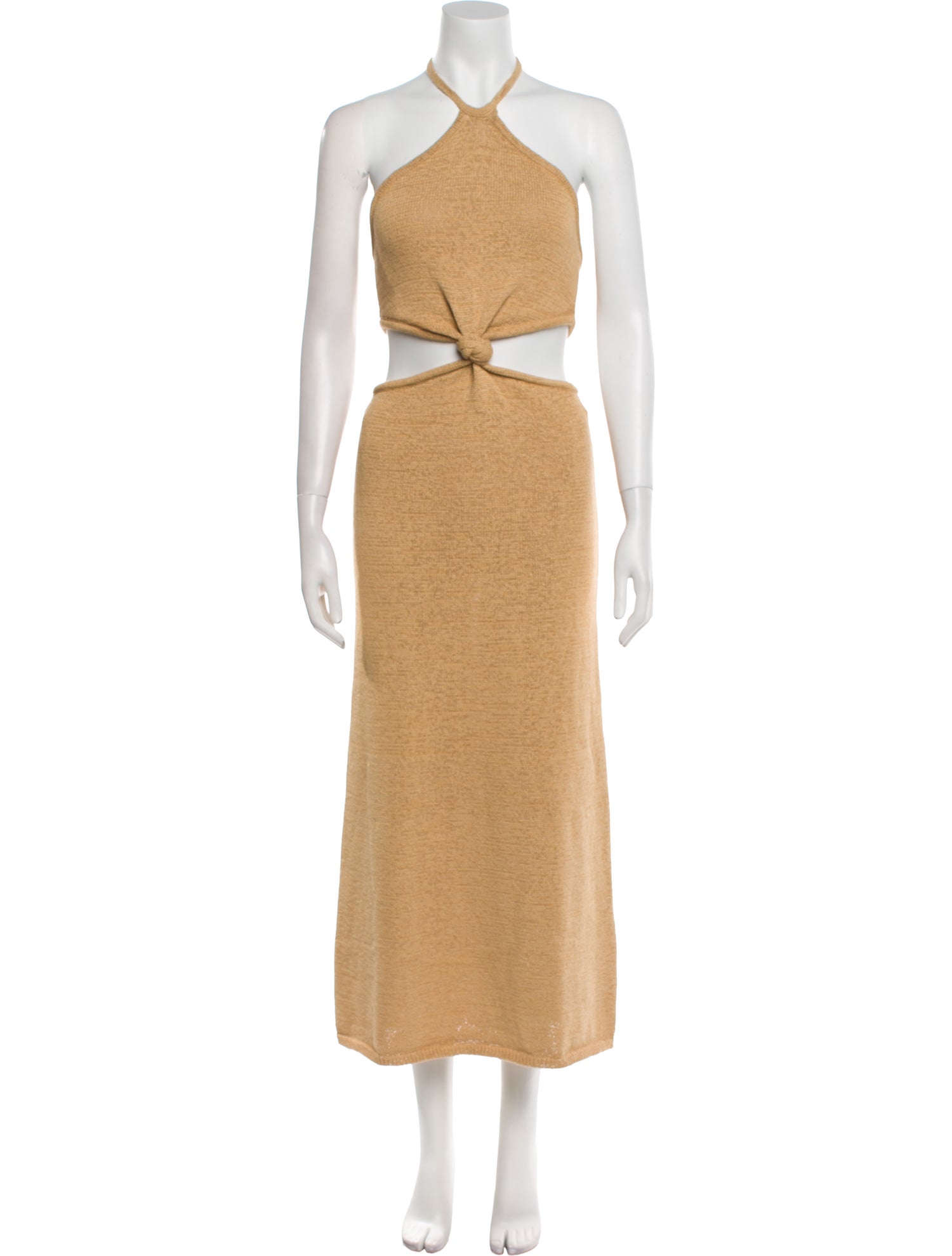 Cult Gaia Halterneck Long Dress